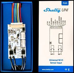 Shelly Plus UNI -ohjainmoduuli Wi-Fi-verkkoon, kuva 8