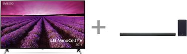 LG 65SM8500 65" Smart 4K Ultra HD LED -televisio + LG SL10Y -soundbar tuotepaketti