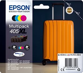 Epson 405 XL -mustekasettipakkaus, 4 väriä