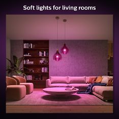 Philips Hue LED-älylamppu, white and color ambiance, E27,1100 lm,  2-pack, kuva 10