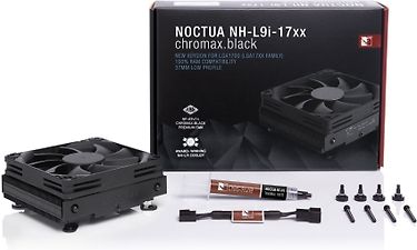 Noctua NH-L9i 17xx chromax.black -matalaprofiilinen prosessorijäähdytin, kuva 4