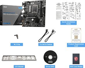 MSI PRO B660M-B DDR4 LGA1700 microATX-emolevy, kuva 6