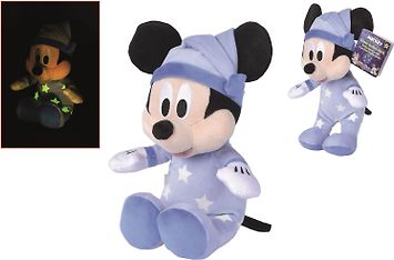 Disney Sleep Well Mikki Hiiri - pimeässä hohtava pehmo, 25 cm