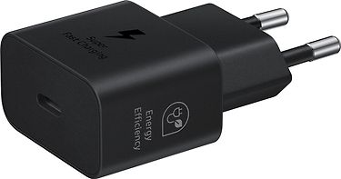 Samsung 25W USB-C GaN -verkkovirtalaturi, musta, kuva 2