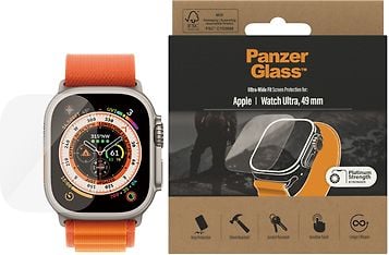 PanzerGlass -panssarilasi Apple Watch Ultra, 49 mm, kirkas, kuva 2