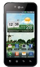 LG Optimus Black Android-puhelin, musta