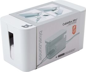 Bluelounge Cablebox Mini -kaapelikotelo, valkoinen, kuva 2