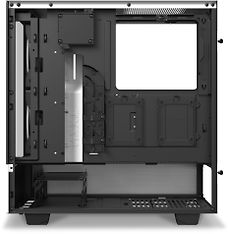 NZXT H510 Elite Compact Mid Tower ATX-kotelo, lasikyljellä, valkoinen/musta, kuva 6