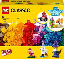 LEGO Classic  11013 - Luovan rakentajan läpinäkyvät palikat