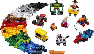 LEGO Classic 11014 - Palikat ja pyörät, kuva 7