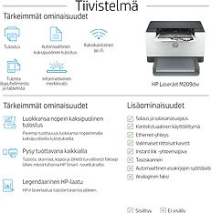 HP LaserJet M209dw -tulostin, kuva 6