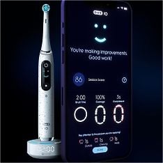 Oral-B IO 10 -sähköhammasharja, Valkoinen – Verkkokauppa.com