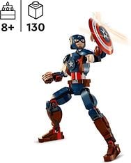 LEGO Super Heroes Marvel 76258 - Rakennettava Captain America ‑hahmo, kuva 3