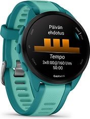 Garmin Forerunner 165 Music -juoksukello, turkoosi, kuva 2