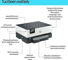 HP OfficeJet Pro 9110b -tulostin, kuva 12