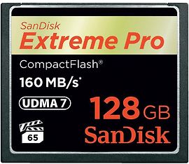 SanDisk 128 GB Extreme Pro Compact Flash (CF) muistikortti