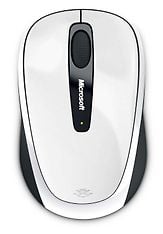 Microsoft Wireless Mobile Mouse 3500 -hiiri, kiiltävän valkoinen, kuva 2