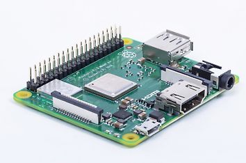 Raspberry Pi 3 model A+ - yhden piirilevyn tietokone