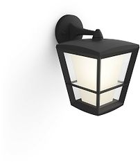 Philips Hue Econic Outdoor-älykäs lyhtyvalaisin, alaspäin, musta, 31 cm, 1150 lm, kuva 4