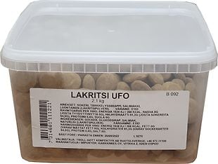 Ufo Lakritsi -irtomakeinen, 2,1 kg