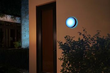 Philips Daylo HUE Outdoor white and color ambiance -älyseinävalaisin, 22 cm, ruostumaton teräs, ulkokäyttöön 15 W, kuva 8