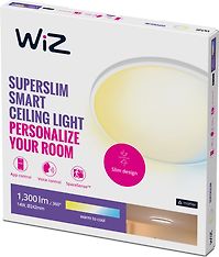 WiZ SuperSlim -kattovalaisin, pyöreä, valkoinen, 14 W, tunable white, Wi-Fi, kuva 19