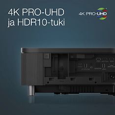 Epson EH-LS800B 4K PRO-UHD -älylaserprojektori, lähiheijastus, musta, kuva 26