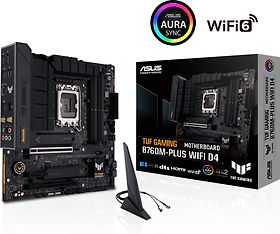 Asus TUF GAMING B760M-PLUS WIFI D4 mATX -emolevy