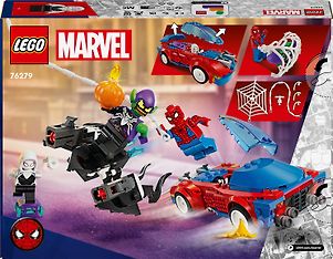 LEGO Super Heroes Marvel 76279  - Spider-Manin kilpa-auto ja Venomin Vihreä Menninkäinen, kuva 9