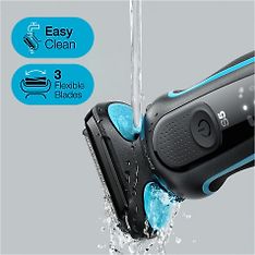 Braun Series 5 Wet & Dry 51M4500CS partakone, kuva 6