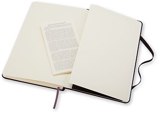 Moleskine Pocket Ruled Notebook -muistikirja, musta, kuva 2