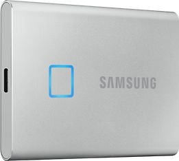 Samsung T7 Touch -ulkoinen SSD-levy, 2 Tt, hopea, kuva 9