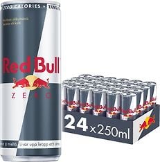 Red Bull Zero -energiajuoma, 250 ml, 24-pack