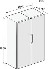 Miele KS 4383 ED -jääkaappi, valkoinen ja Miele FNS 4382 E -kaappipakastin, valkoinen, kuva 24