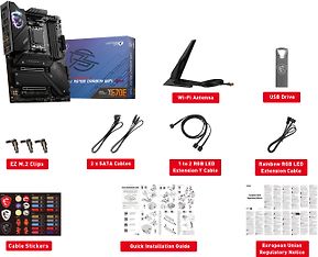 MSI MPG X670E CARBON WIFI ATX -emolevy, kuva 6