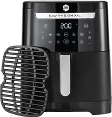 OBH Nordica Easy Fry & Grill XXL 2-in-1 -airfryer, musta, kuva 9