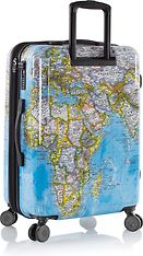 Heys Journey 3G Fashion Spinner 66 cm -matkalaukku, värillinen kartta, kuva 3