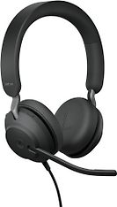 Jabra Evolve2 40 SE USB-C, MS Stereo headset, musta