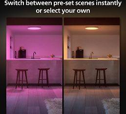 Philips Hue Surimu kattovalaisin, 40 W, 2000-6500 K, pyöreä, valkoinen, kuva 8