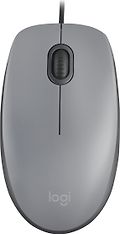 Logitech M110 Silent -hiiri, harmaa