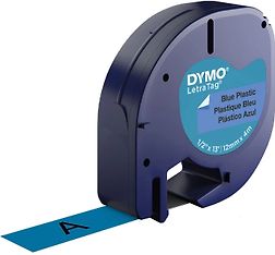 Dymo LetraTAG -muoviteippi 12 mm x 4 m, sininen, kuva 2