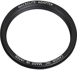Canon 72C Macrolite adapter, sovite
