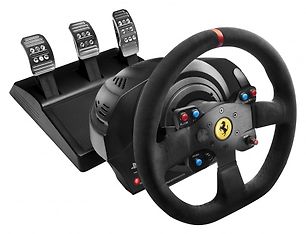 Thrustmaster T300 Ferrari Integral Racing Wheel - Alcantara Edition -rattipoljinyhdistelmä, PC / PS3 / PS4