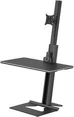 Multibrackets Easy Stand Desktop -työpistetaso pöydälle, musta