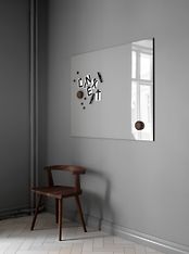 Lintex Mood Wall -lasitaulu, 1500 x 750 mm, valkoinen, kuva 4