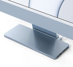 Satechi USB-C Slim Dock for 24" iMac -telakka, sininen, kuva 7