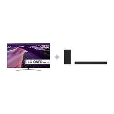 LG 55QNED87 55" 4K QNED Mini-LED -televisio + LG SPD7 Dolby Atmos soundbar -tuotepaketti