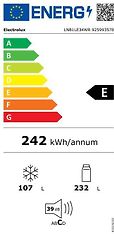 Electrolux LNB1LE34WR 500-sarjan -jääkaappipakastin, valkoinen, kuva 7