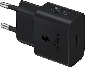 Samsung 25W USB-C GaN -verkkovirtalaturi, musta