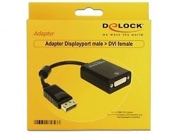 DeLOCK Display Port - DVI adapterikaapeli, kuva 2